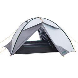 Quechua Quick Hiker 3 希少のFLESH & BLACK！！ Review da Barraca Quechua QuickHiker 3 Fresh Black - Camping